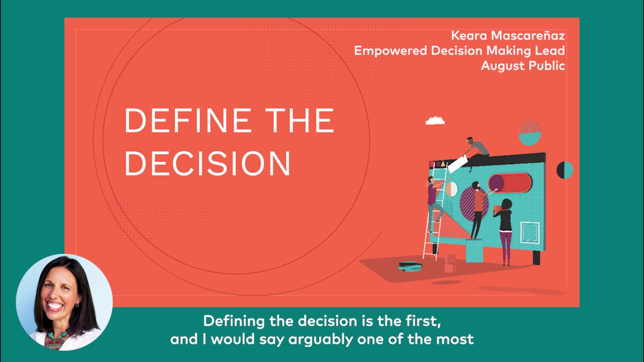 Define the Decision 16x9 Captions