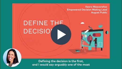 Define the Decision 16x9 Captions